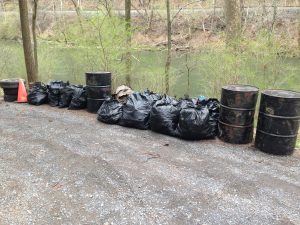 some of the items pulled out of the Gorge by boaters in 2014